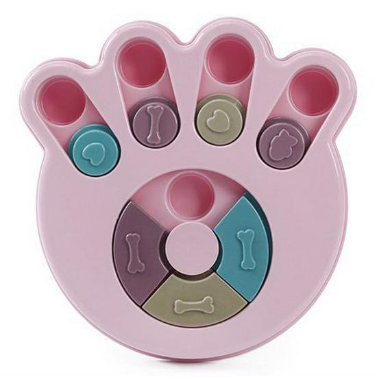 Cross-Border Pet Puzzle & Slow Feeder Bowl: Slow Eating Toy for Dogs & Cats, Snack Dispenser, Boredom Relief