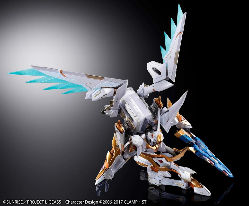 METAL BUILD DRAGON SCALE Lancelot Albion Code Geass Lelouch of the Rebellion R2 Painted Movable Figure ABS&PVC&Diecast