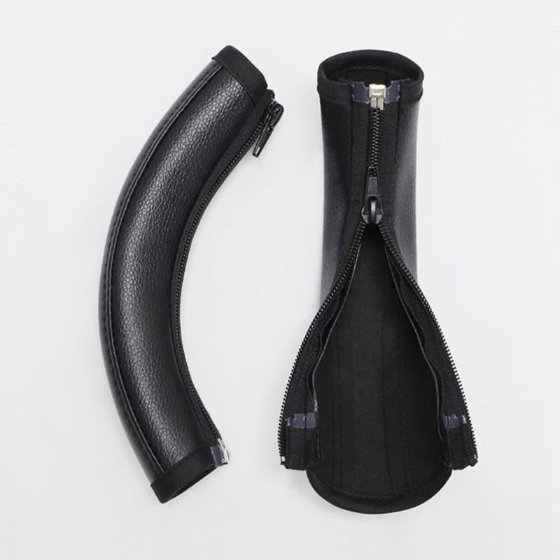 1 Set Baby Strollers Handle Protector Case Wear and Dirt Resistant Hand Grip Sleeve Cover for Most Pram Models