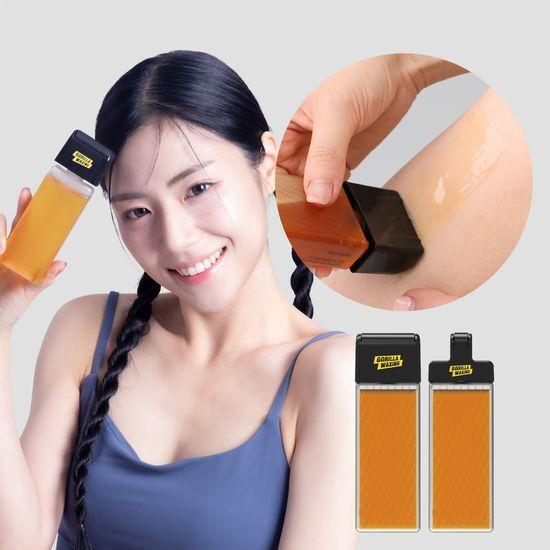 GORILLA WAX Sugaring Wax Roll-On Self-Waxing Kit