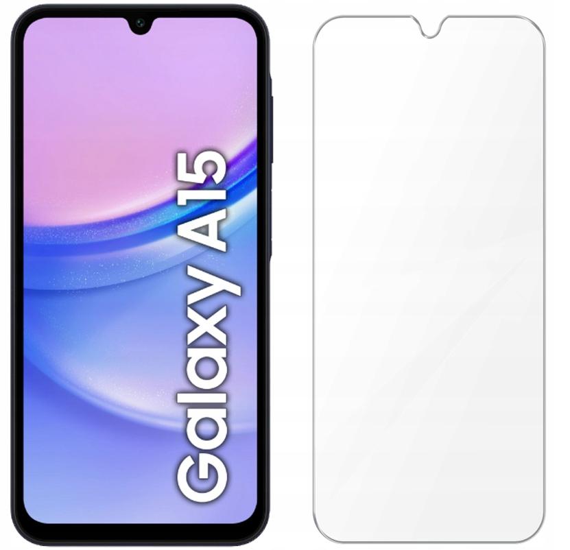 Tempered glass for Samsung Galaxy A15 5G - Protective glass 2.5D, 9H