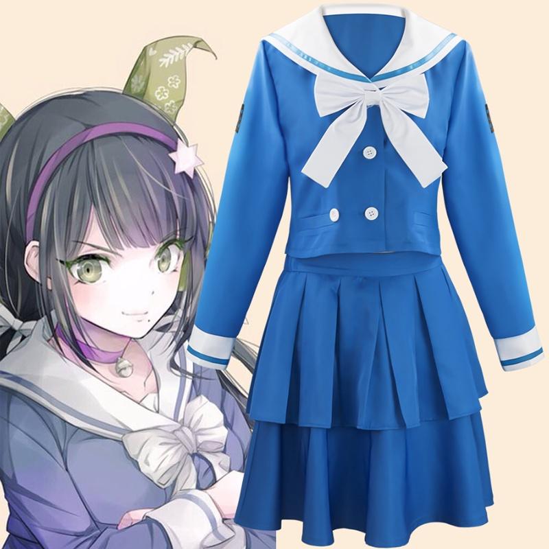 Аниме Danganronpa V3 Killing Harmony Женский Косплей Костюм Комплект из Высококачественной Униформенной Ткани