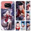 Чехол для телефона Honkai Star Rail Clara для Xiaomi Poco X7 X6 X5 X4 X3 Nfc F7 Ultra F6 F5 Pro F4 GT F3 M6 M5S M4 M3 Мягкий чехол с принтом X