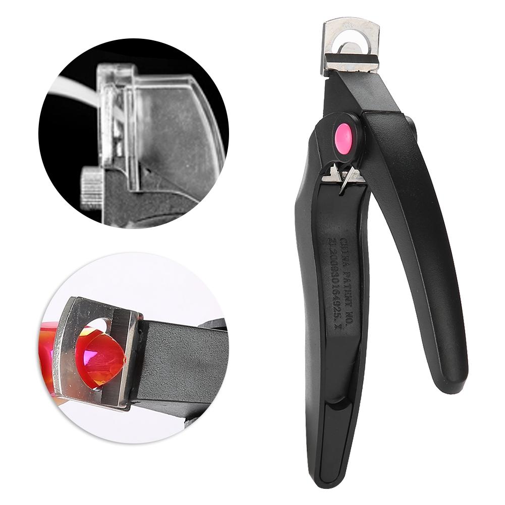 Профессиональные U-образные ножницы для ногтей, маникюрные кусачки для накладных ногтей