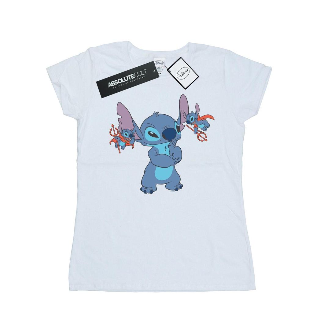 Disney Womens/Ladies Lilo And Stitch Little Devils Cotton T-Shirt