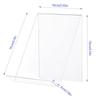 New 5pcs Acrylic Book Stand Without Ledge for Displaying Pictures, Books, Artworks