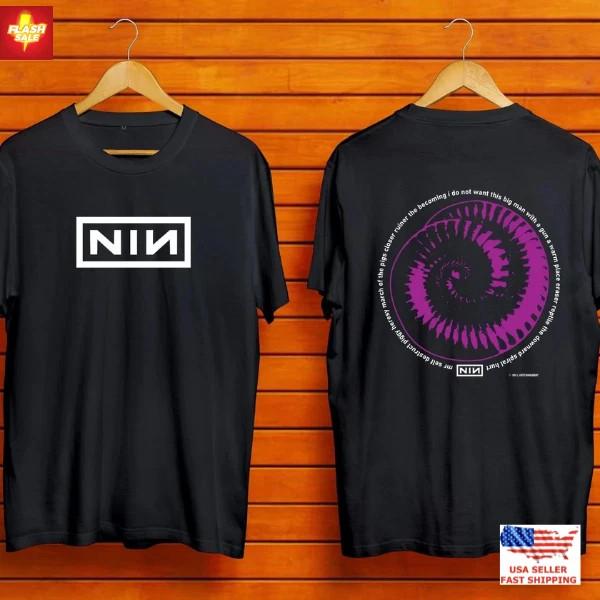 Новая футболка унисекс группы Nine Inch Nails 2025 S-5XL DO2629