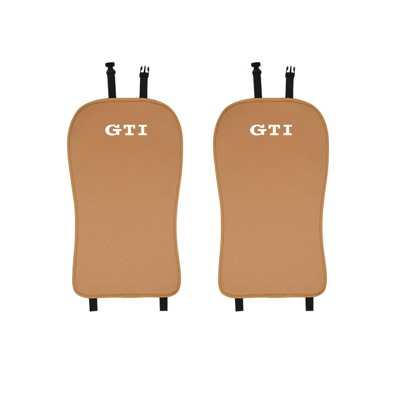 Car Seat Cushion Cover Breathable Ice Silk Soft Mats For VW GTI Polo Golf Passat Tiguan Arteon Touareg CC Taigo Jetta Tire Valve