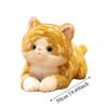 Cuddly Lifelike Cat Doll Lovely Simulation Stuffed Cat  Desktop Decoration