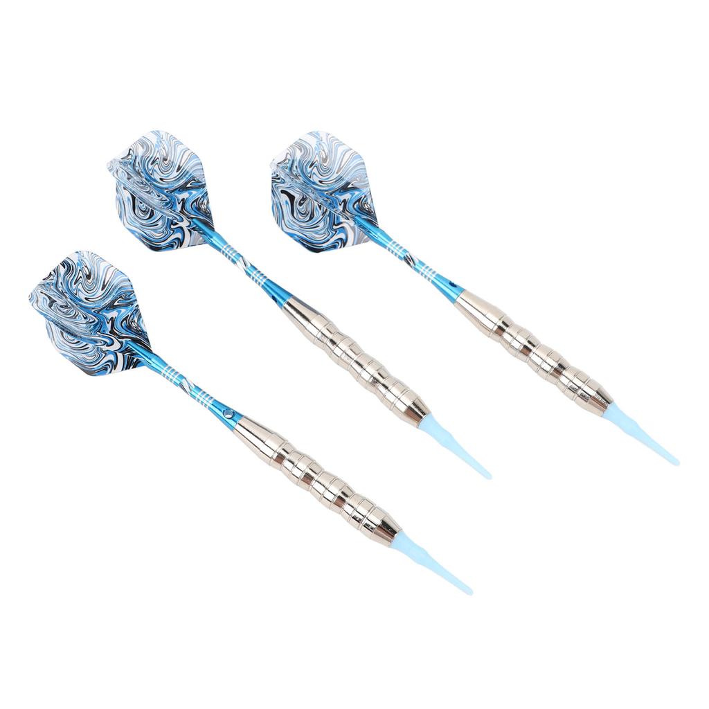 3PCS Soft Tip Darts Set for Dartboard Aluminum Alloy Steel PET Professional Darts with Shafts