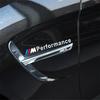 BZK1 For BMW 4pcs M performance sticker car door handle sticker For bmw M Sticker X1 X3 X4 X5 X6 X7 e46 e90 f20 e60 e39 f10 Car acces