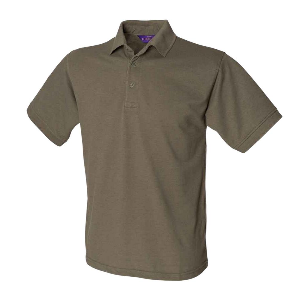 Henbury Mens 65/35 Classic Pique Polo Shirt