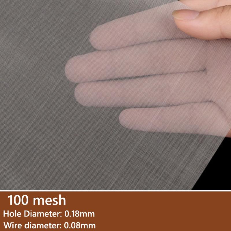 1-5pcs 304 Stainless Steel Filter Screen 4/5/8/20/30/40-400 Mesh Woven Wire High Quality Stainless Steel Screening Filter Sheet