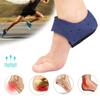 1 Pair Silicone Heel Covers Fastener Tape Pain Relief Support for Plantar Fasciitis Achilles Tendonitis