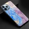 Модный чехол для телефона Art Marble для Iphone 14 13 11 12 Pro Max Mini Xs Xr X 7 8 6s Plus Se 2022, чехол из закаленного стекла, бампер Fundas