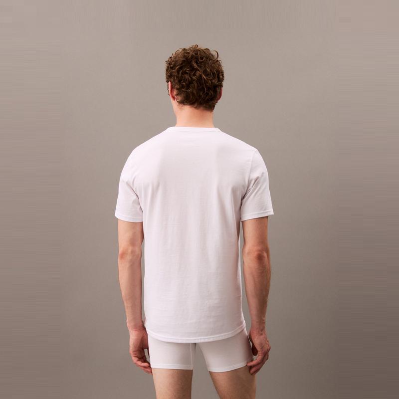 Calvin Klein SS25 T-Shirts Men's Crew Neck Moderate NM2748