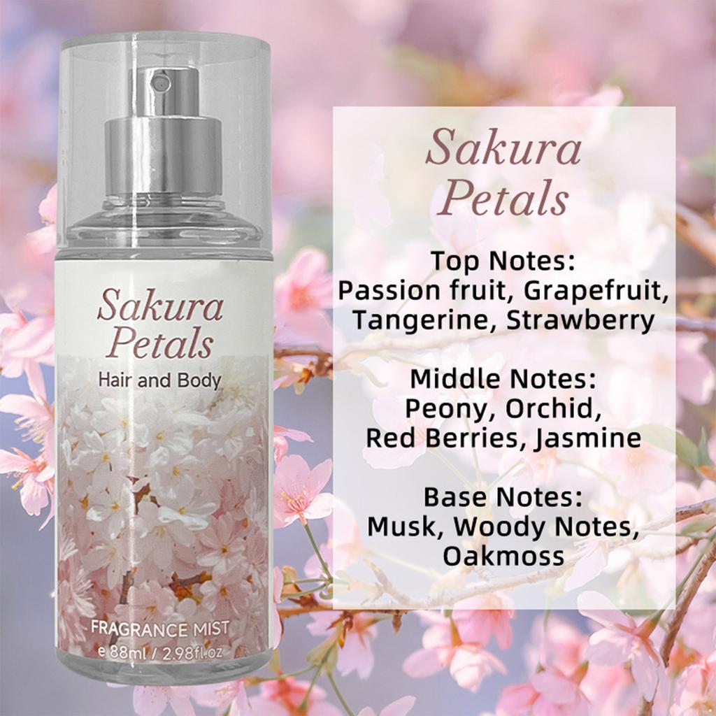 Fresh Scent Perfume Spray 1Pc Alcohol Free Long Lasting Fragrance Mist for Body and Hair Perfect for Dating and Social Events