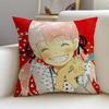 Gentle 33gatsu no LionS Cushion Cover Breathable and skinfriendly linen pillowcase square removable and washable cushion