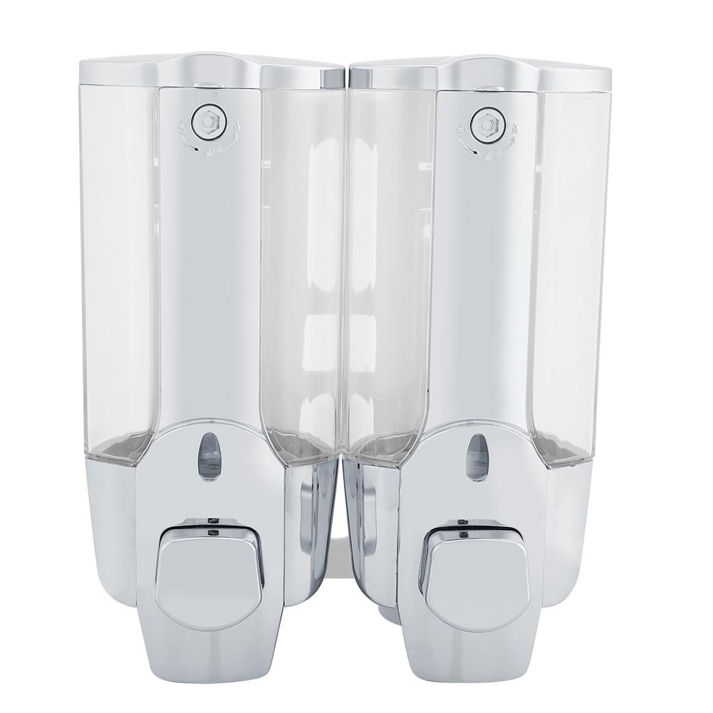 350 / 700 мл Настенный дозатор пены для мыла и лосьона (Двойной выход 700 мл)