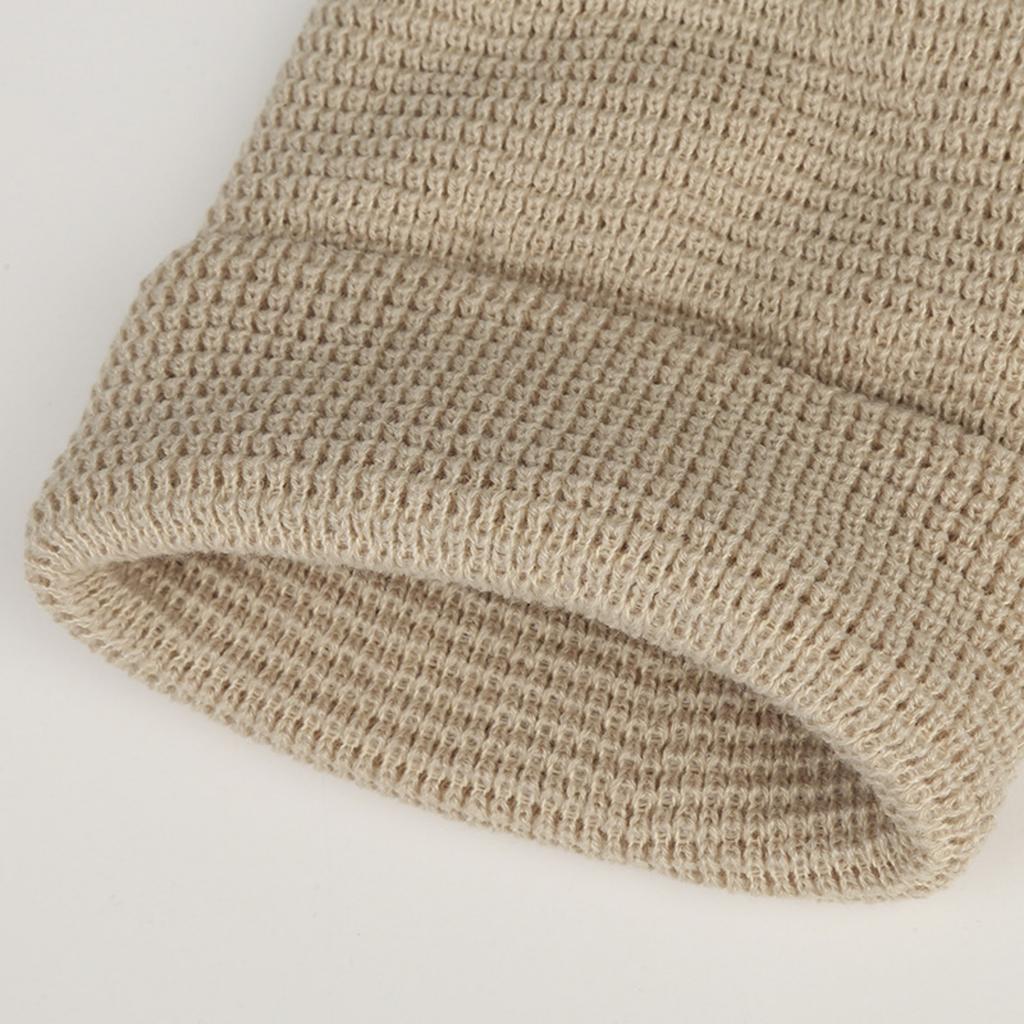 Women's Warm And Cold-resistant Knitted Pullover Hat Fall And Winter Street Melon Fured Wool Hat
