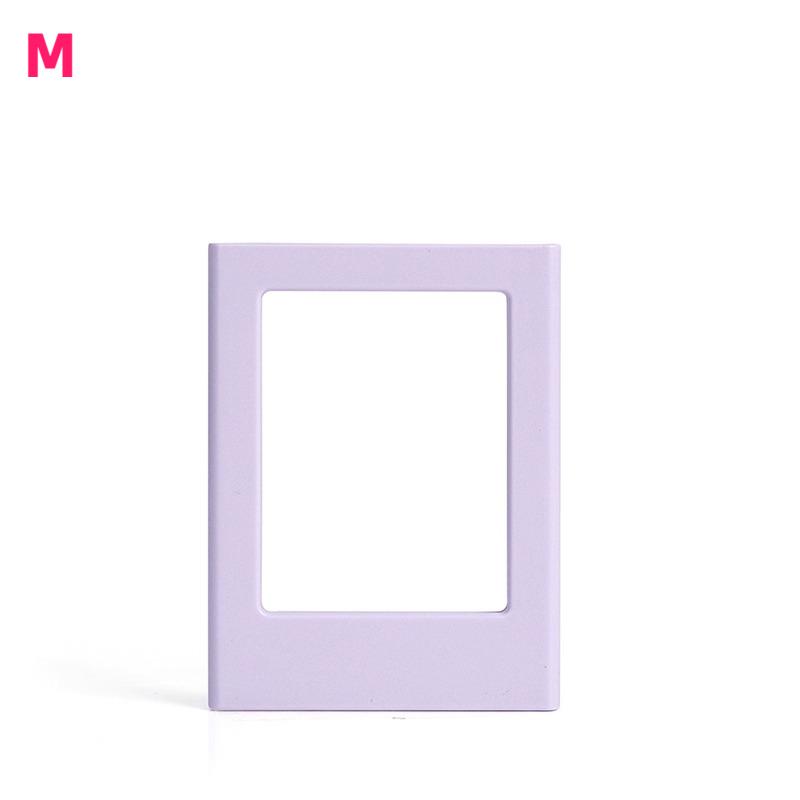 PGY Ins Магнитная фоторамка 3-дюймовая фотография Polaroid Магнит на холодильник Настольный держатель для ручек Украшения Полый Маленькая карточка Фотостена