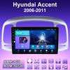 2 DIN Android Carplay автомобильное радио для Hyundai Accent 2006-2011 мультимедийный проигрыватель головное устройство стерео GPS навигация BT WIFI 4+64 ГБ