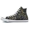 Chuck Taylor All Star Archive High Paint Splatter - Black Amarillo Unisex Sneakers White A00468F