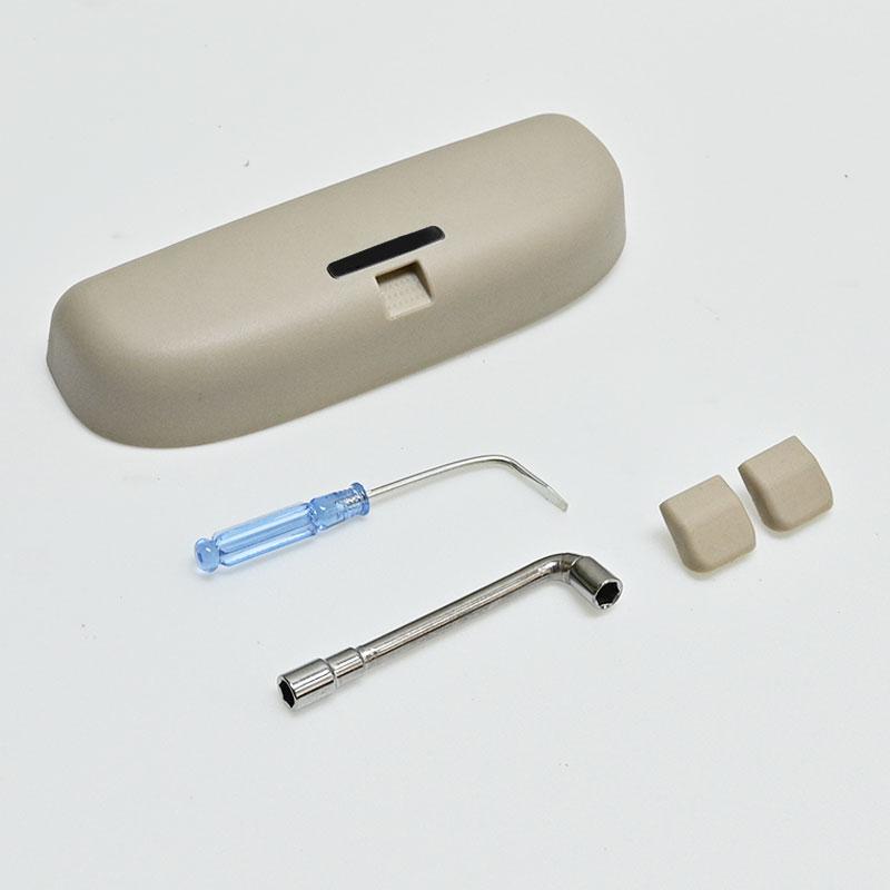 Автомобильный держатель для солнцезащитных очков из АБС-пластика, чехол для очков, зажим для Land Rover Freelander Discovery 3/4/5 Evoque, коробка для хранения очков