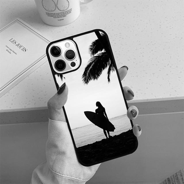 Летний пляжный чехол для телефона с изображением серфборда для iPhone 17 Air 14 15 16 16e 13 12 Max Чехол для iPhone 17 Air 14 11 Pro Max Plus