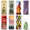 Potted Retro Beach Stickers To Cover Fridge Vinyl Wrap For Furniture Refrigerator Wrap Wallpaper Sticker PVC Vinilo Frigorifico