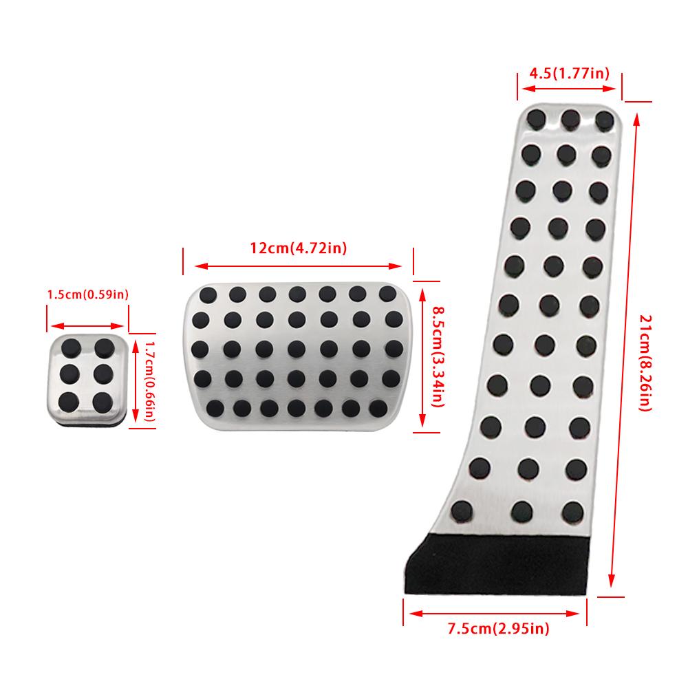 Car Fuel Brake Foot Pedal Automatic Allumium Alloy Car Pedals For Mercedes Benz Amg W120 W124 W140 W202 W203 W210 W211 W220 R170 R171