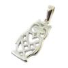 [P2353] - Silver 'Owl' Silver Pendant