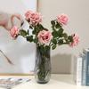 Autumn Color Feel Moisturizing Rose Simulation Flower Home Living Room Decoration Fake Flower Decoration Flower Wholesale