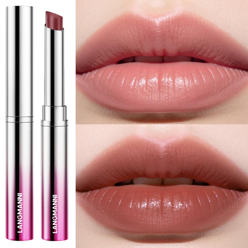 1pc Six Staining Honey Lipstick Nourishing Lip Balm Moisturizing Tinted Lips Plumping Smooth Natural Lip Care Makeup