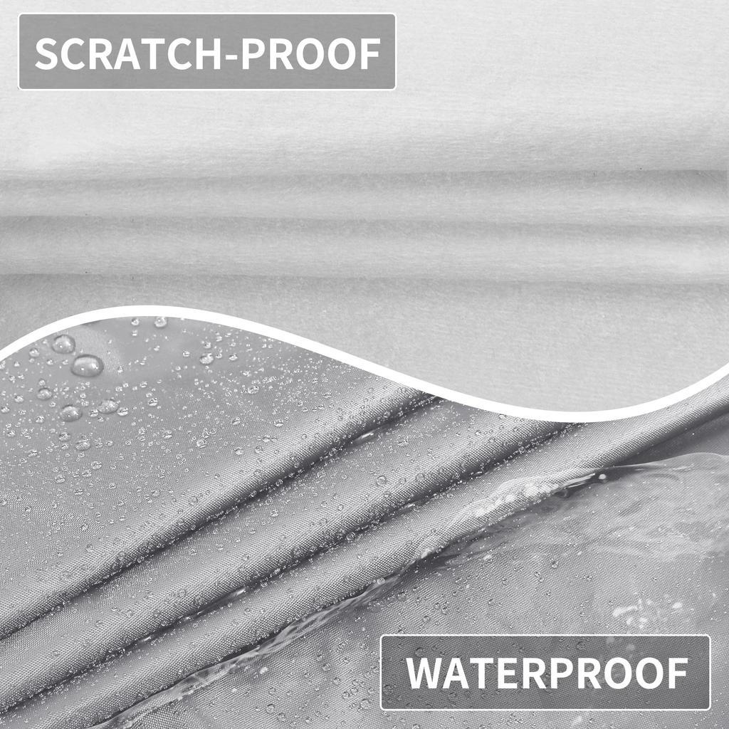 X AUTOHAUX Size Car Body New Waterproof Fabric Lightweight and Comfortable for Fleece Paint Seat Door Even If You Forget Windbreak Storage Sun Rainy