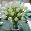 1-50pcs of Artificial Plant Tulip Soft Pole Room Dining Table Decoration Wedding Party Garden DIY Christmas Anniversary Decor