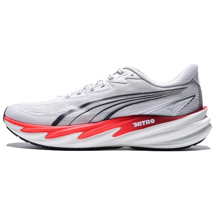 Puma Кроссовки для бега Velocity NITRO 5 Мужские Черно-Бело-Красные