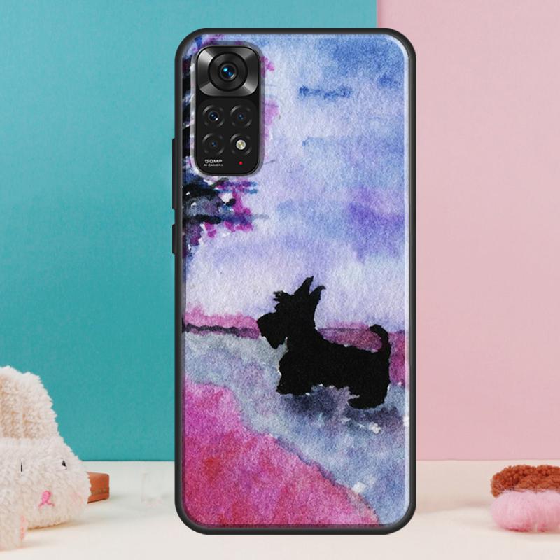 Westie Scottie Scottish Terrier Case For Xiaomi Redmi Note 14 13 12 Pro 11 9 10 9S 10S 11S 12S Redmi 14C 13C 10C 12C Cover