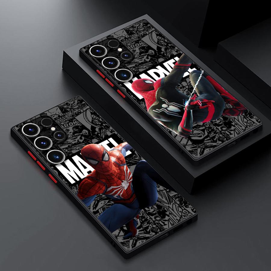 Чехол для телефона Spider-Man Heroes Return для Samsung Galaxy S26 S24 Plus S21 Note 20 10+ S20 S23 FE S22 S25 Ultra