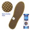 Herbal Deodorizing Summer/Autumn Breathable Sweat-Absorbing Insoles for Foot Odor Removal