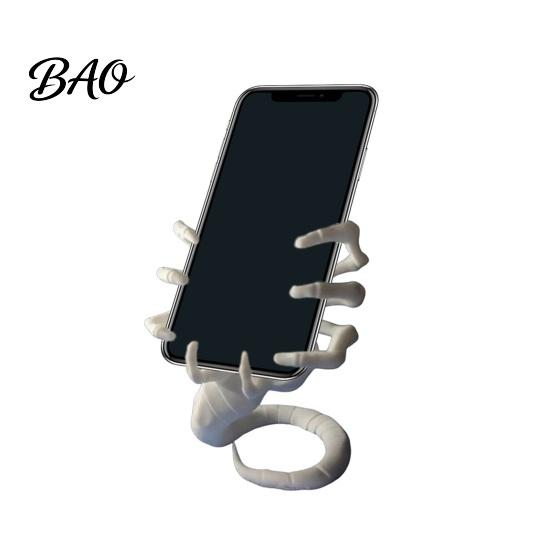 Adjustable Viewing Angle Stand Alien Facehugger Phone Stand, Unique 3D Printed Cell Holder, Compact Smartphone for Home Sturdy PLA Decorative