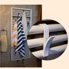 4-Piece Radiator Drying Rack with Towel Rods & Hooks for Kitchen/Bathroom