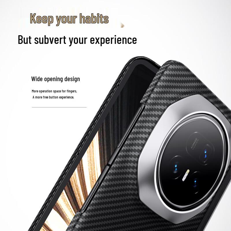 Чехол CangHua из арамидного волокна с магнитной фиксацией и полной защитой для Honor Magic V5