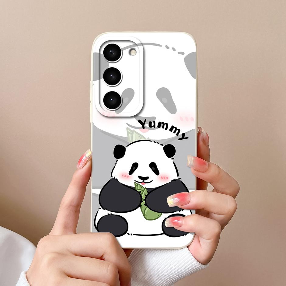 Case For Samsung Galaxy S23 FE Plus Ultra Cute Goose Cat Fall Prevention Portable Bumper For Samsung S23FE S23+ S23Ultra Funda