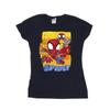 Marvel Womens/Ladies Spidey And His Amazing Friends Flying Cotton T-Shirt