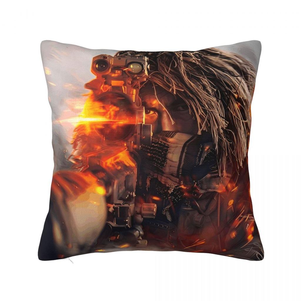 New Battlefield 6 Game Funny Pillow Cover Vintage Pillow Case For Wedding Party Home Decor Cushion Cover Polyester Pillowcases
