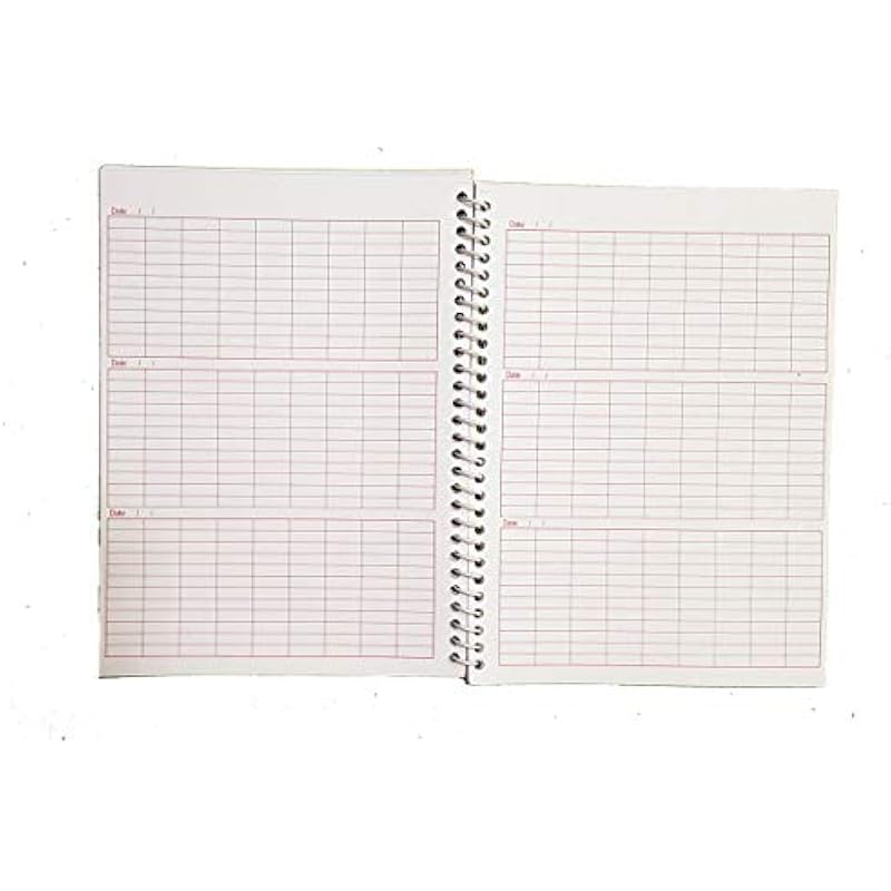 amblitz 51,000 Ram Naam Lekhan Pustika | BROAD Boxes | Well Organised | 185 X 240 MM | Spiral Bound | 70 GSM Thick Paper