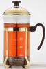 Yoshikawa Coffee Press/Tea Server, 750ml French Press, 5-Cup Capacity, Graduated, Made In Japan, Mocha Brown, SJ3306