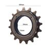 Gearbidirectional Live 1/2" X 1/8" Freewheel Sprocket Bicycle Single Speed Cog Bicycle Freewheel