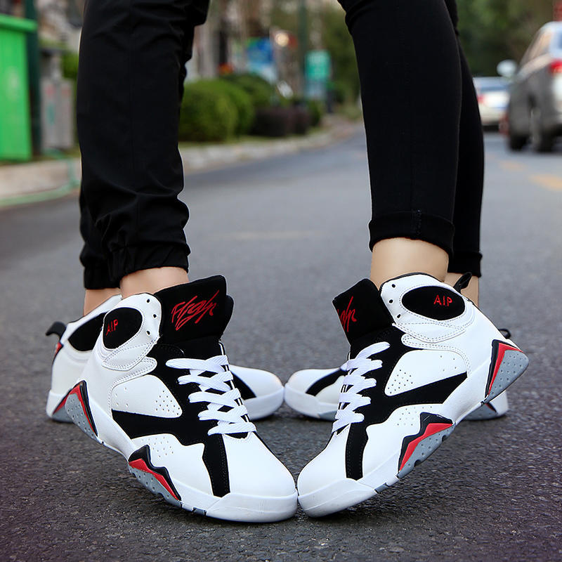 Модные оригинальные мужские баскетбольные кроссовки Big Boy Ray, черные, фиолетовые, средний верх, спортивная уличная корзина 7, женские кроссовки 35-44